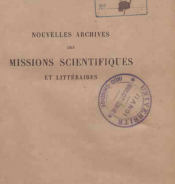 Nouvelles archives des missions scientifiques et littérature: choix de rapports et instructions. Tome XI